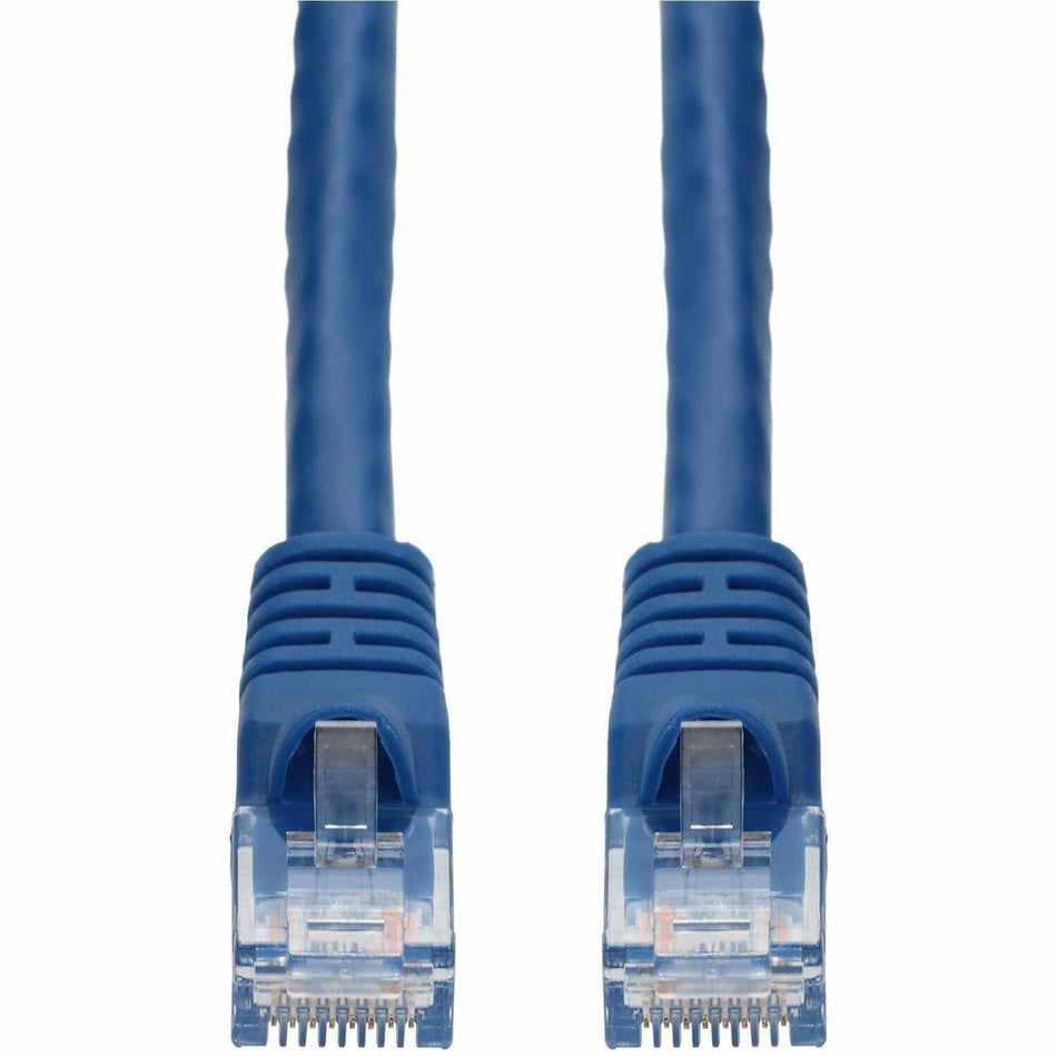 AddOn 50ft Blue CAT 5E PVC Ethernet Cable Snagless Bubble Boot RJ-45 M/M - ADD-50FCAT5E-BE