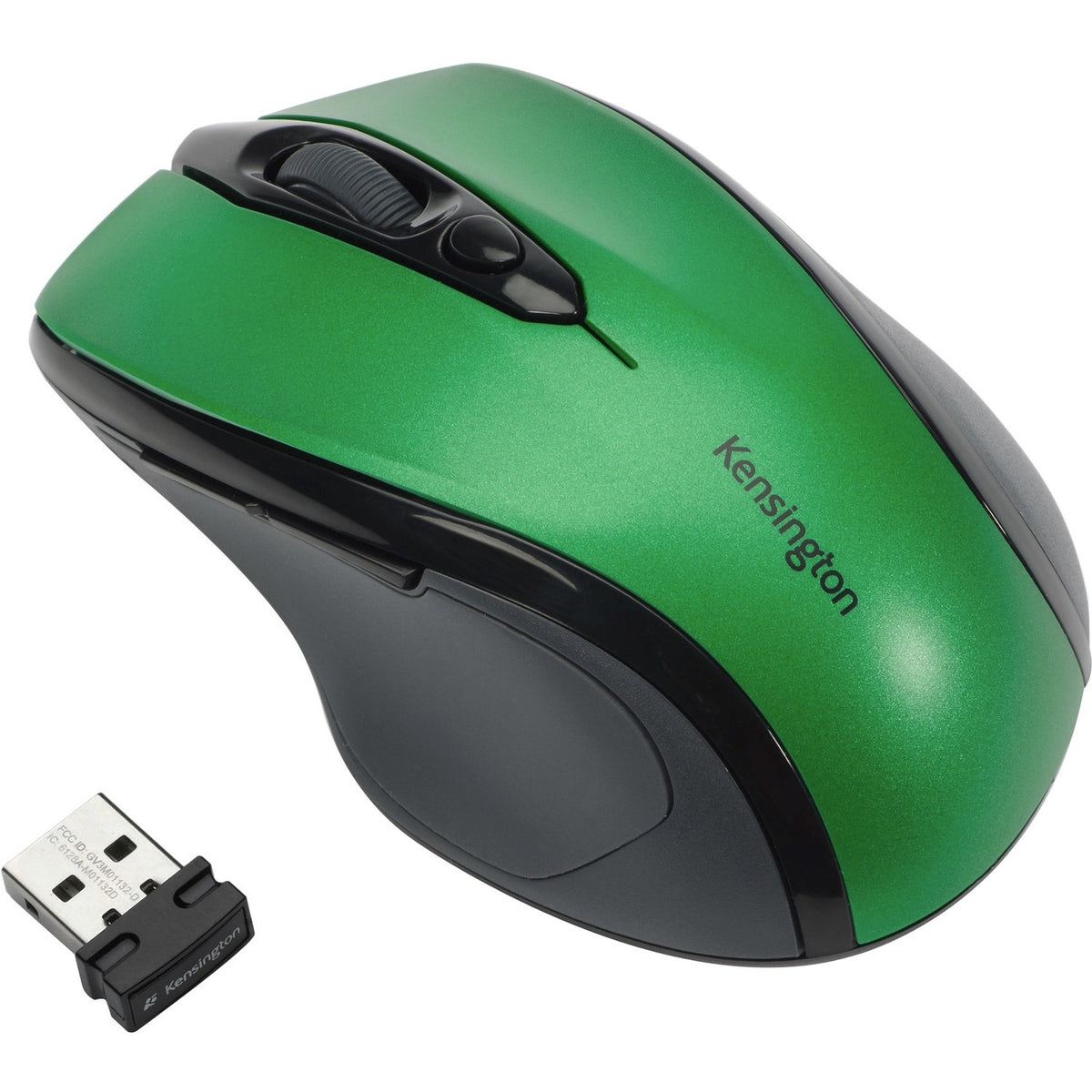 Kensington Pro Fit Mid-Size Wireless Mouse - Emerald Green - K72424AMA