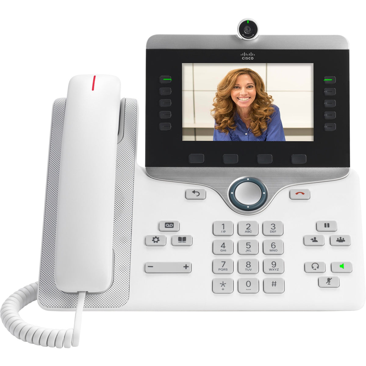 Cisco 8865 IP Phone - Corded/Cordless - Corded/Cordless - Wi-Fi, Bluetooth - Wall Mountable, Desktop - CP-8865-3PW-NA-K9=