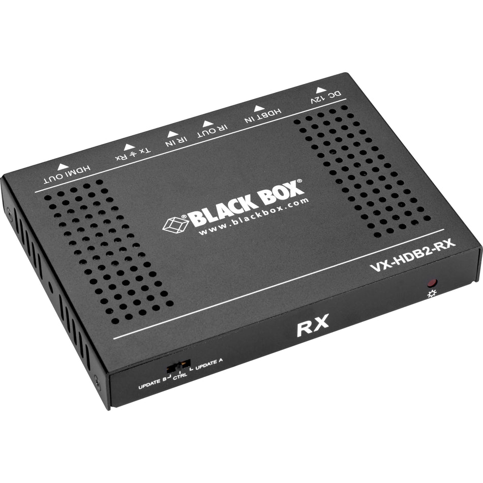 Black Box HDR CATx Video Extender RX - 4K HDMI 2.0, 60Hz, 4:4:4 Chroma - VX-HDB2-RX