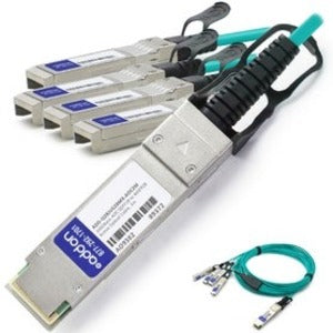 AddOn QSFP28/SFP28 Network Cable - ADD-Q28JUS28MX-AOC2M