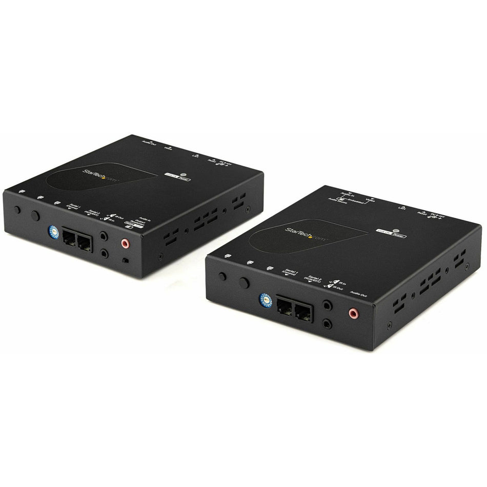 StarTech.com HDMI over IP Extender Kit with Video Wall Support - 1080p - HDMI over Cat5 / Cat6 Transmitter and Receiver Kit (ST12MHDLAN2K) - ST12MHDLAN2K