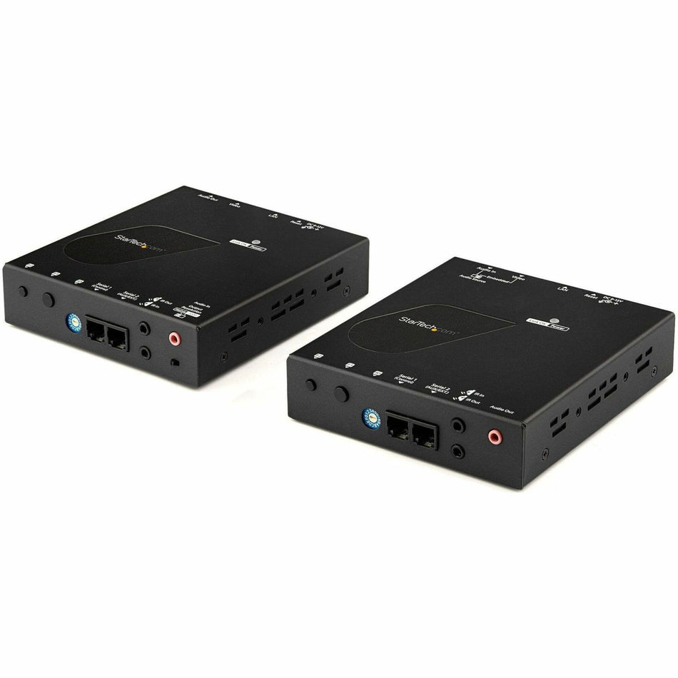 StarTech.com HDMI over IP Extender Kit with Video Wall Support - 1080p - HDMI over Cat5 / Cat6 Transmitter and Receiver Kit (ST12MHDLAN2K) - ST12MHDLAN2K
