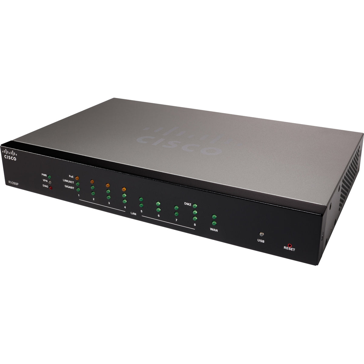 Cisco RV260P VPN Router with PoE - RV260P-K9-NA