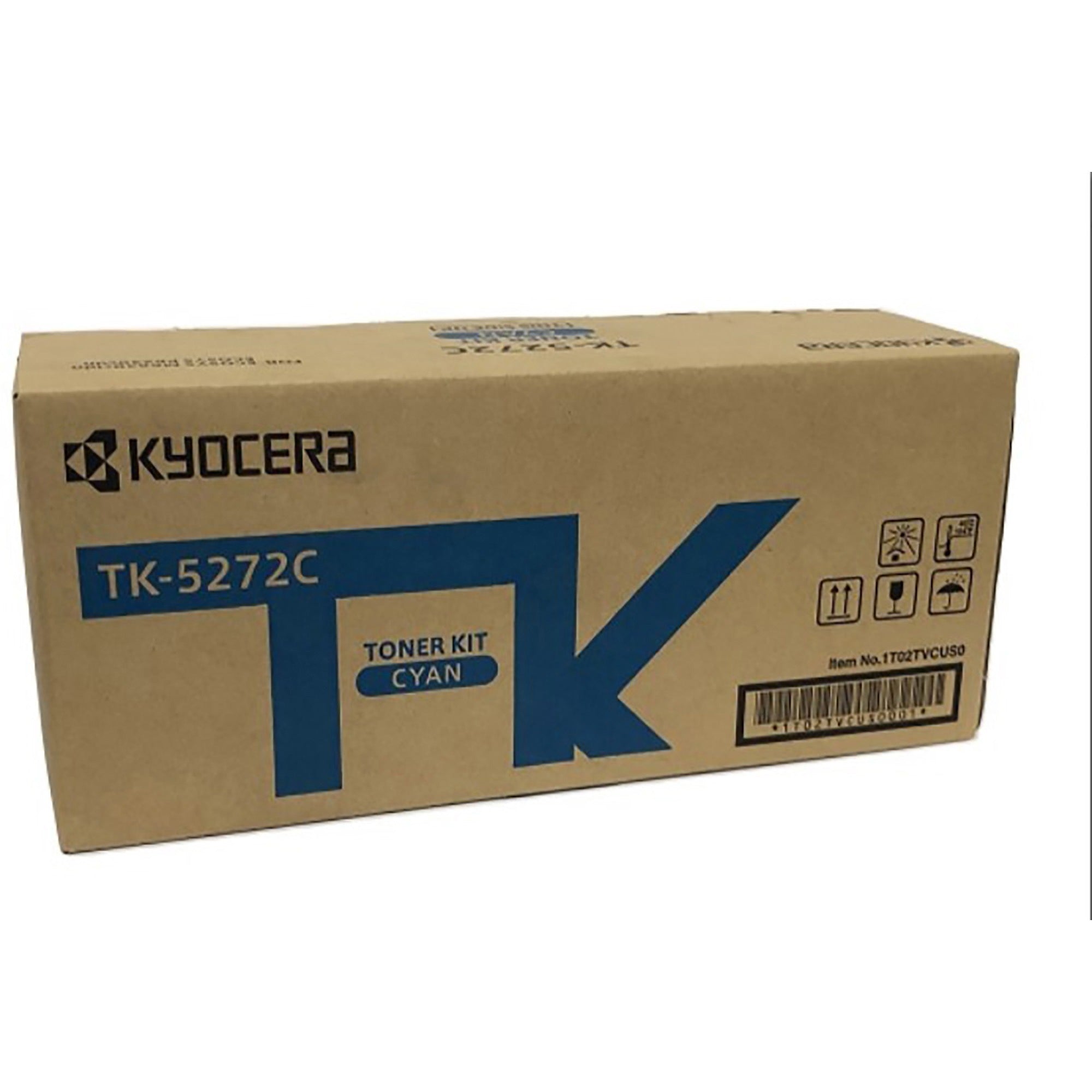 Kyocera TK-5272C Original Laser Toner Cartridge - Cyan - 1 Each - TK-5272C