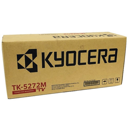 Kyocera TK-5272M Original Laser Toner Cartridge - Magenta - 1 Each - TK-5272M