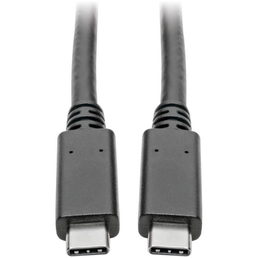 Tripp Lite by Eaton USB-C Cable (M/M) - USB 3.2 Gen 1 (5 Gbps) Thunderbolt 3 Compatible 6 ft. (1.83 m) - U420-006