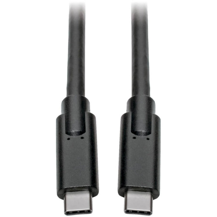 Eaton Tripp Lite Series USB-C Cable (M/M) - USB 3.2, Gen 1 (5 Gbps), Thunderbolt 3 Compatible, 10 ft. (3.05 m) - U420-010