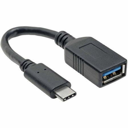 Eaton Tripp Lite Series USB-C to USB-A Adapter (M/F), USB 3.2 Gen 1 (5 Gbps), USB-IF Certified, Thunderbolt 3 Compatible, 6-in. (15.24 cm) - U428-C6N-F