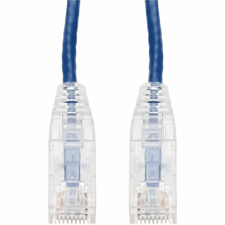 AddOn 10ft Blue CAT 6 Slim PVC Ethernet Cable Snagless Clear-Claw RJ-45 M/M - ADD-10FSLCAT6-BE