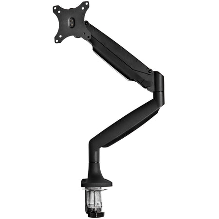 StarTech.com Desk Mount Monitor Arm, Heavy Duty Ergonomic VESA Monitor Arm Single 34" (19.8lb/9kg) Display, Articulating, C-Clamp/Grommet - ARMPIVOTHDB