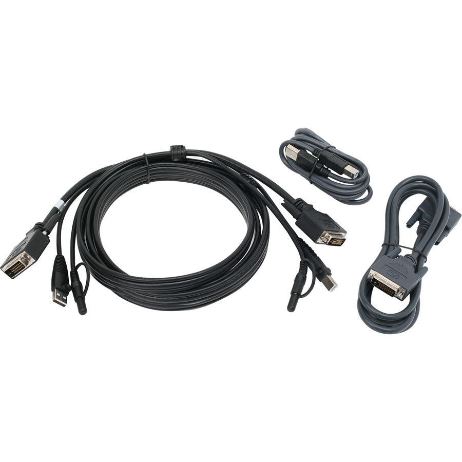 KVM Cable with Audio and Microphone Support