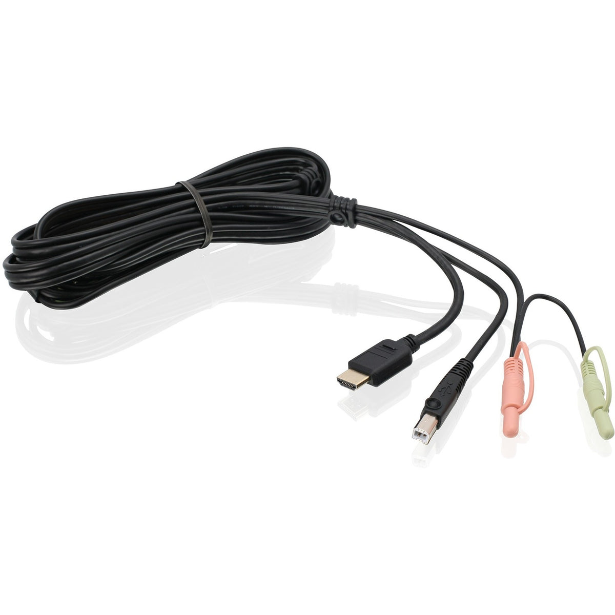 IOGEAR 6ft HDMI KVM Cable with USB and Audio (TAA Compliant) - G2L802U