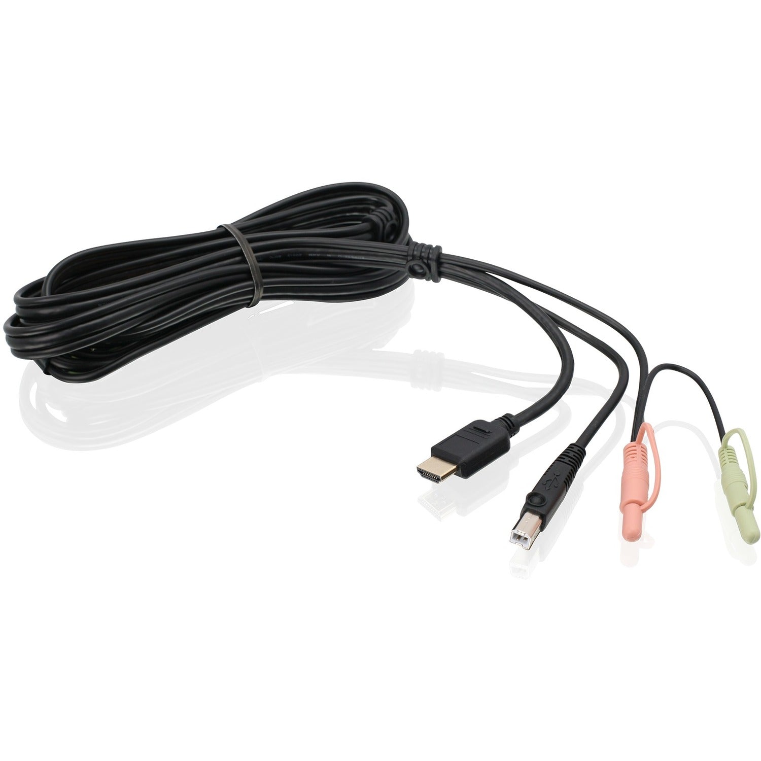 IOGEAR 6ft HDMI KVM Cable with USB and Audio (TAA Compliant) - G2L802U