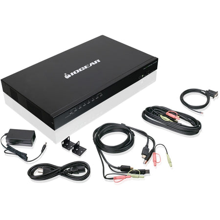 IOGEAR 8-Port USB HDMI KVM Switch with Audio (TAA Compliant) - GCS1808H