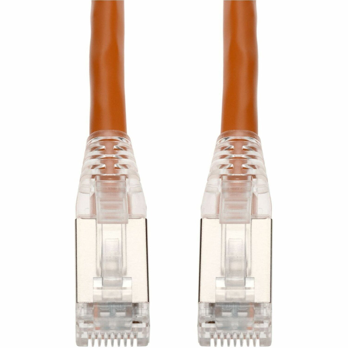 AddOn 3ft Orange CAT 6 Shielded PVC Ethernet Cable Snagless Bubble Boot RJ-45 M/M - ADD-3FCAT6S-OE