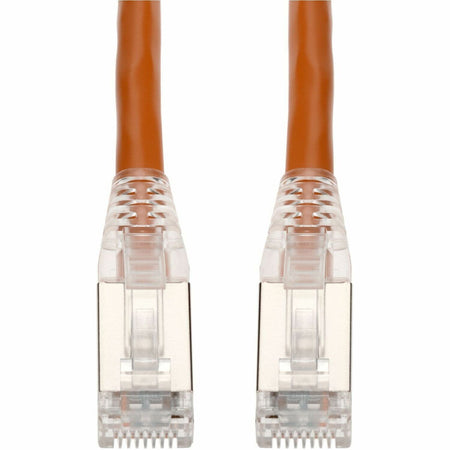 AddOn 3ft Orange CAT 6 Shielded PVC Ethernet Cable Snagless Bubble Boot RJ-45 M/M - ADD-3FCAT6S-OE