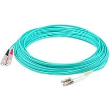 AddOn 10m LC (Male) to SC (Male) Yellow OM4 Duplex Fiber OFNR (Riser-Rated) Patch Cable - ADD-SC-LC-10M5OM4-YW