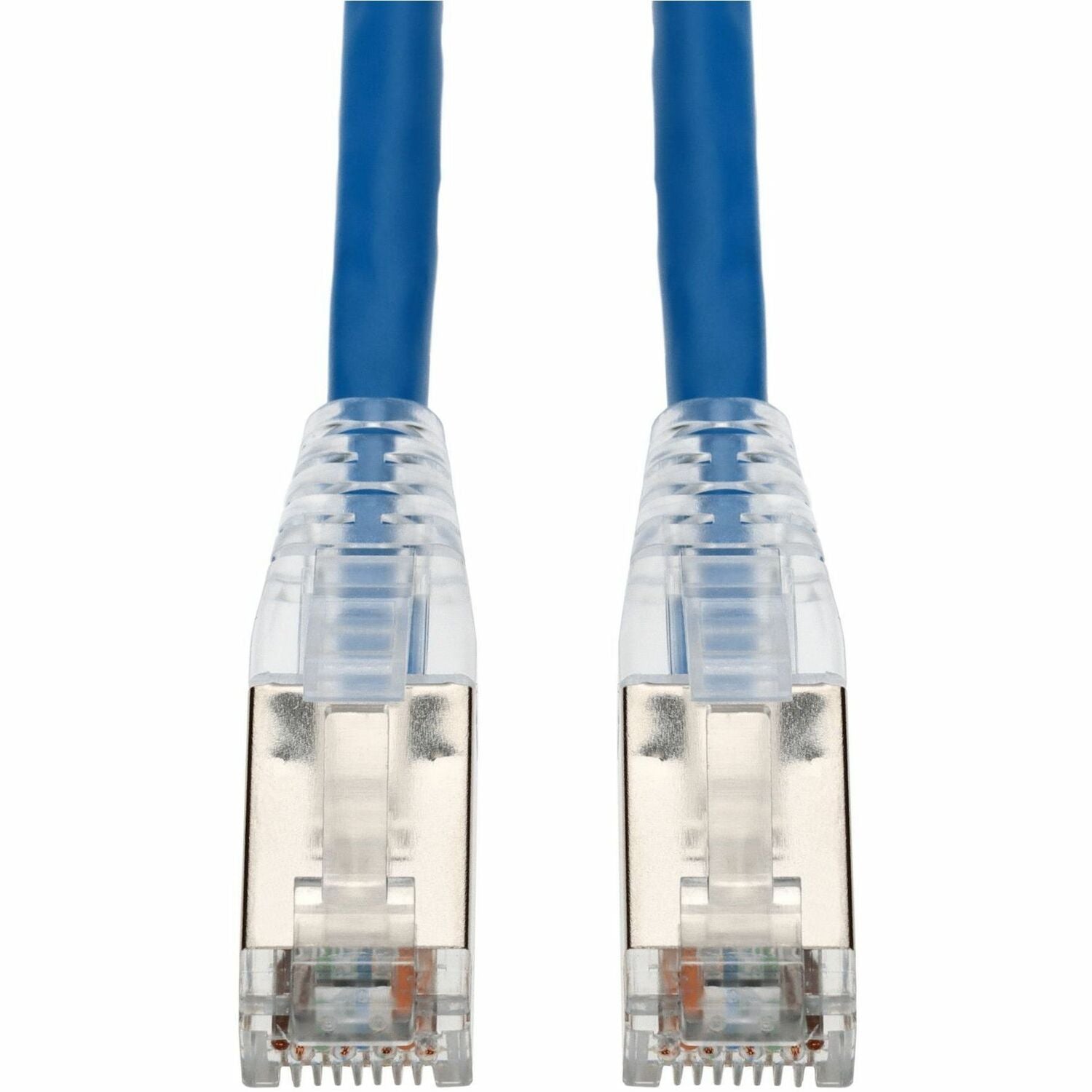 AddOn 3ft Blue CAT 6 Shielded PVC Ethernet Cable Snagless Bubble Boot RJ-45 M/M - ADD-3FCAT6S-BE