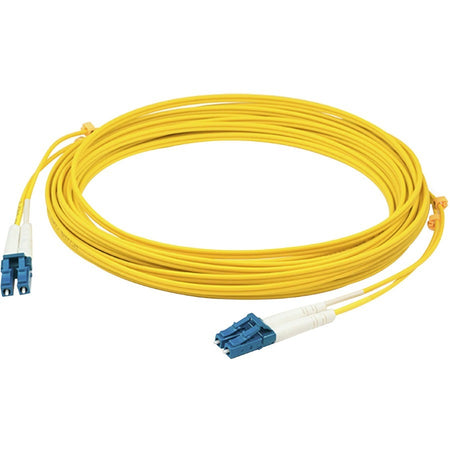 AddOn 14m LC (Male) to LC (Male) Yellow OS2 Duplex Fiber OFNR (Riser-Rated) Patch Cable - ADD-LC-LC-14M9SMF