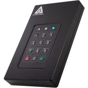 Apricorn Aegis Fortress 1 TB Solid State Drive - External - AFL3- S1TB