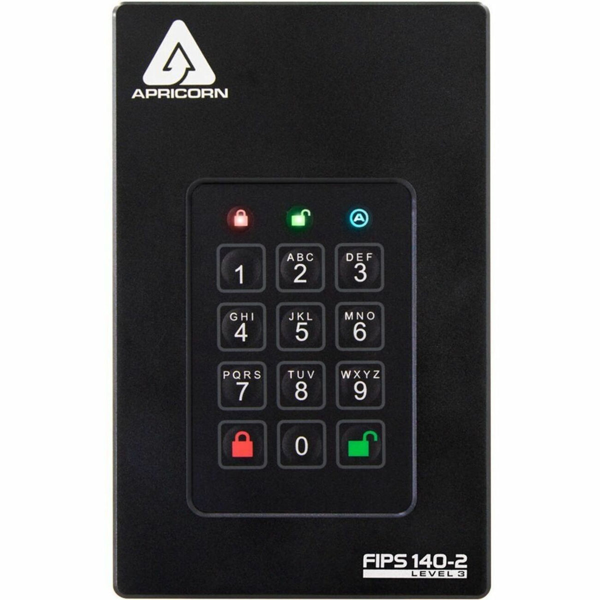 Apricorn Aegis Fortress 2 TB Solid State Drive - External - AFL3- S2TB