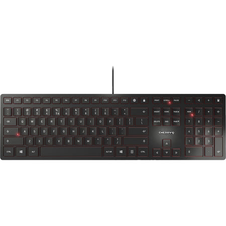 CHERRY KC 6000 SLIM Black Wired Keyboard - JK-1600EU-2