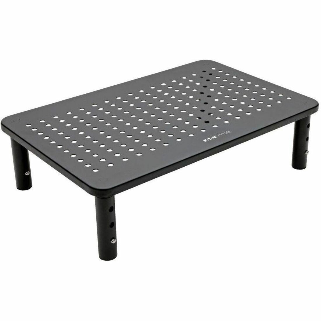Eaton Tripp Lite Series Monitor Riser for Desk, 14 x 9 in. - Height Adjustable, Metal, Black - MR1411M