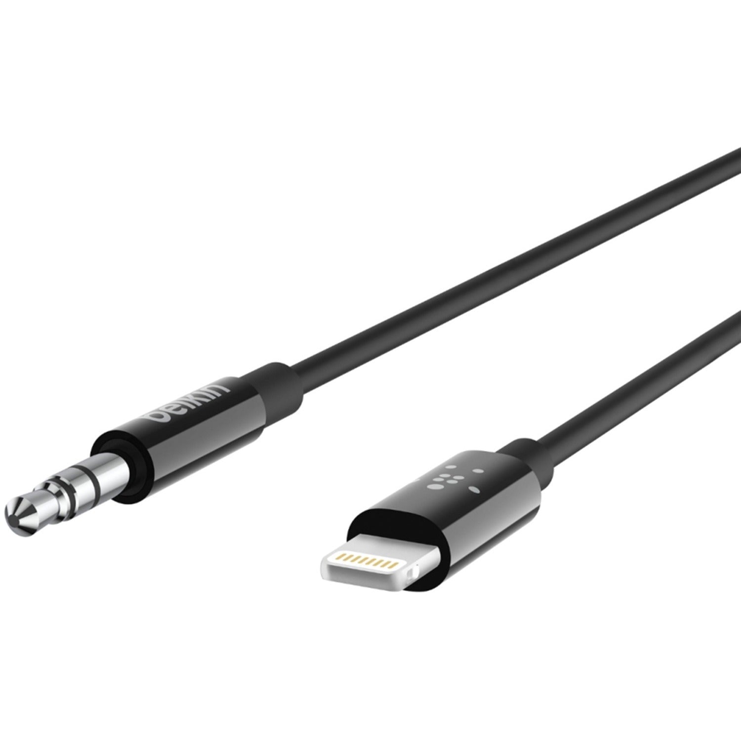 Belkin 3.5 mm Audio Cable With Lightning Connector - AV10172BT06-BLK