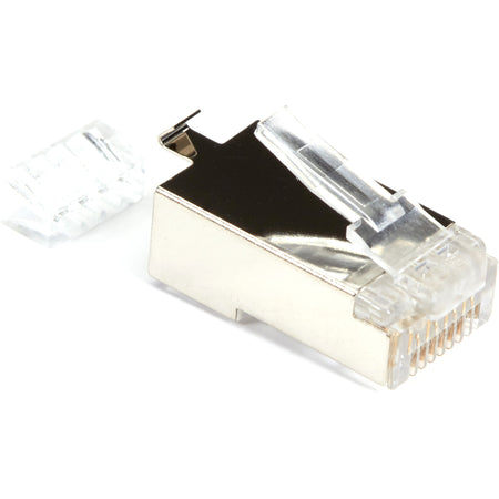 Black Box CAT6 Modular Plug For 23-AWG Wire - Shielded, RJ45, 100-Pack - FMTP623S-100PAK