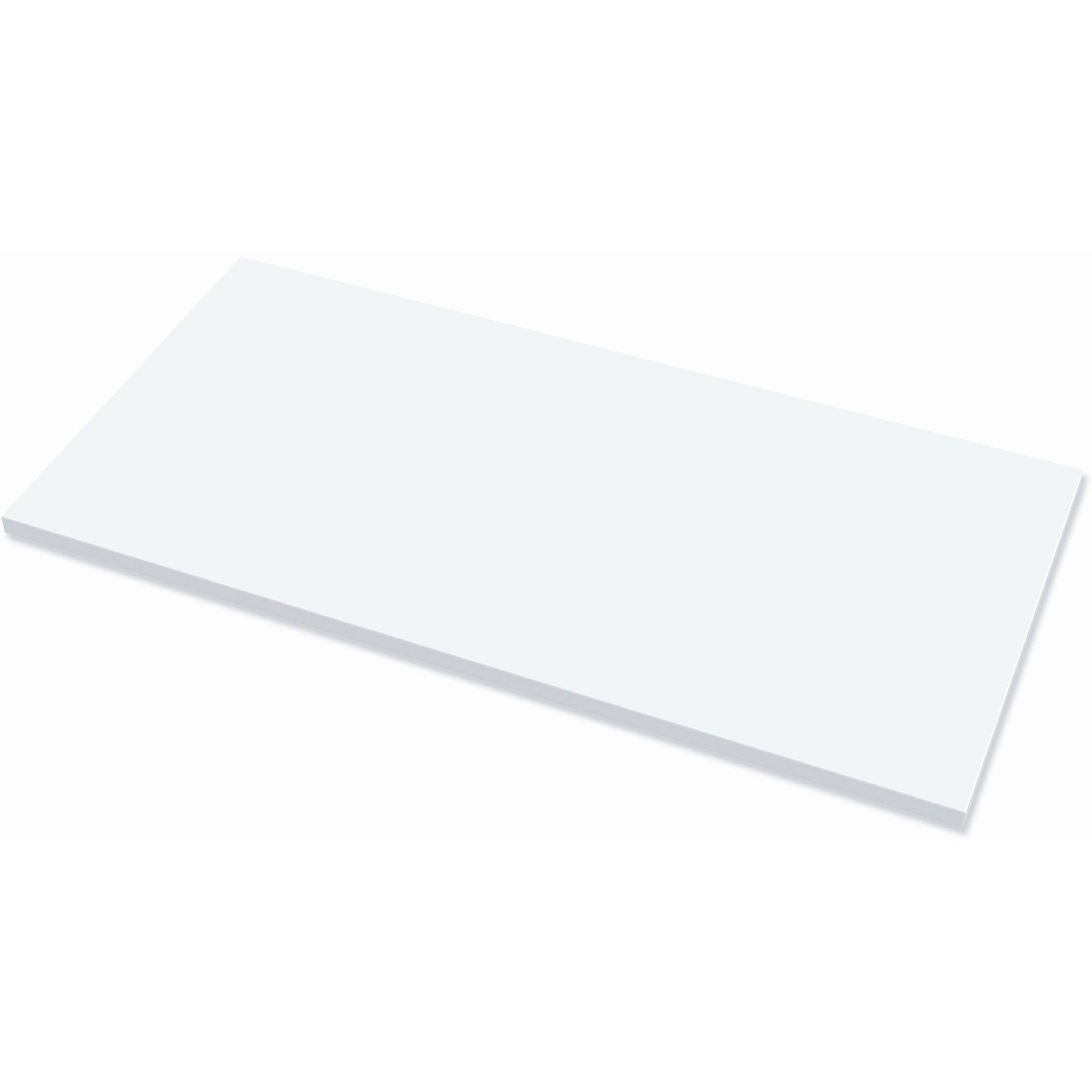 Fellowes High Pressure Laminate Desktop White - 72"x30" - 9649301