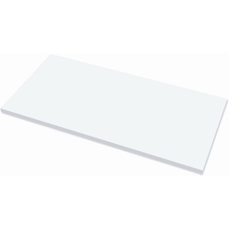 Fellowes High Pressure Laminate Desktop White - 72"x30" - 9649301