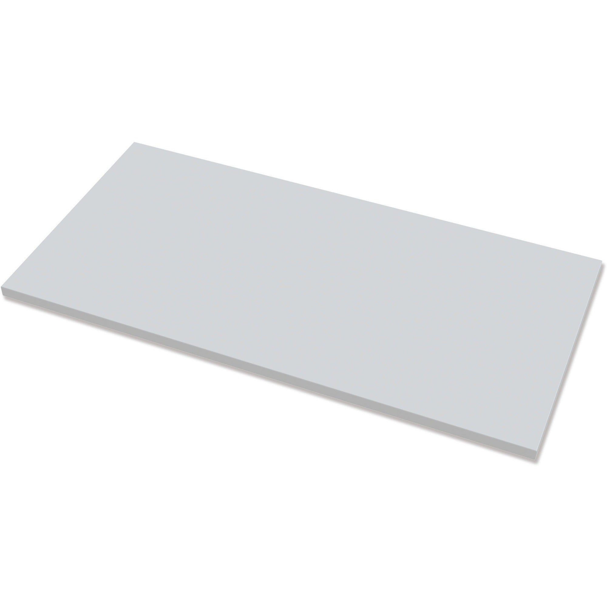 Fellowes High Pressure Laminate Desktop Gray - 48"x24" - 9649401