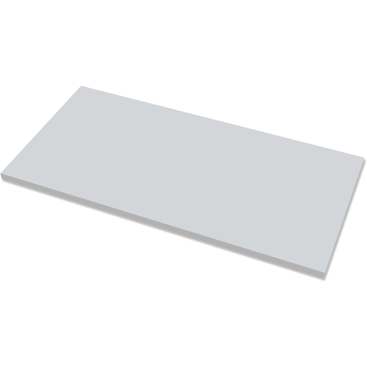 Fellowes High Pressure Laminate Desktop Gray - 60"x30" - 9649501