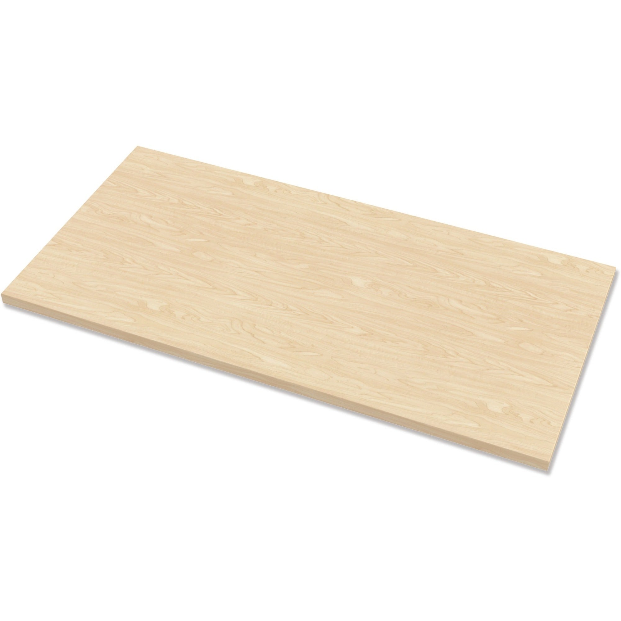 Fellowes High Pressure Laminate Desktop Maple - 48"x24" - 9649701