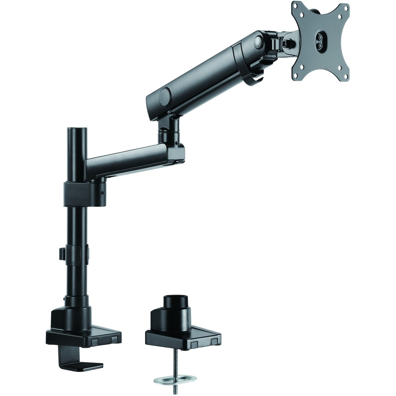 V7 DMPRO2TA-3N Desk Mount for Monitor - Matte Black - DMPRO2TA-3N