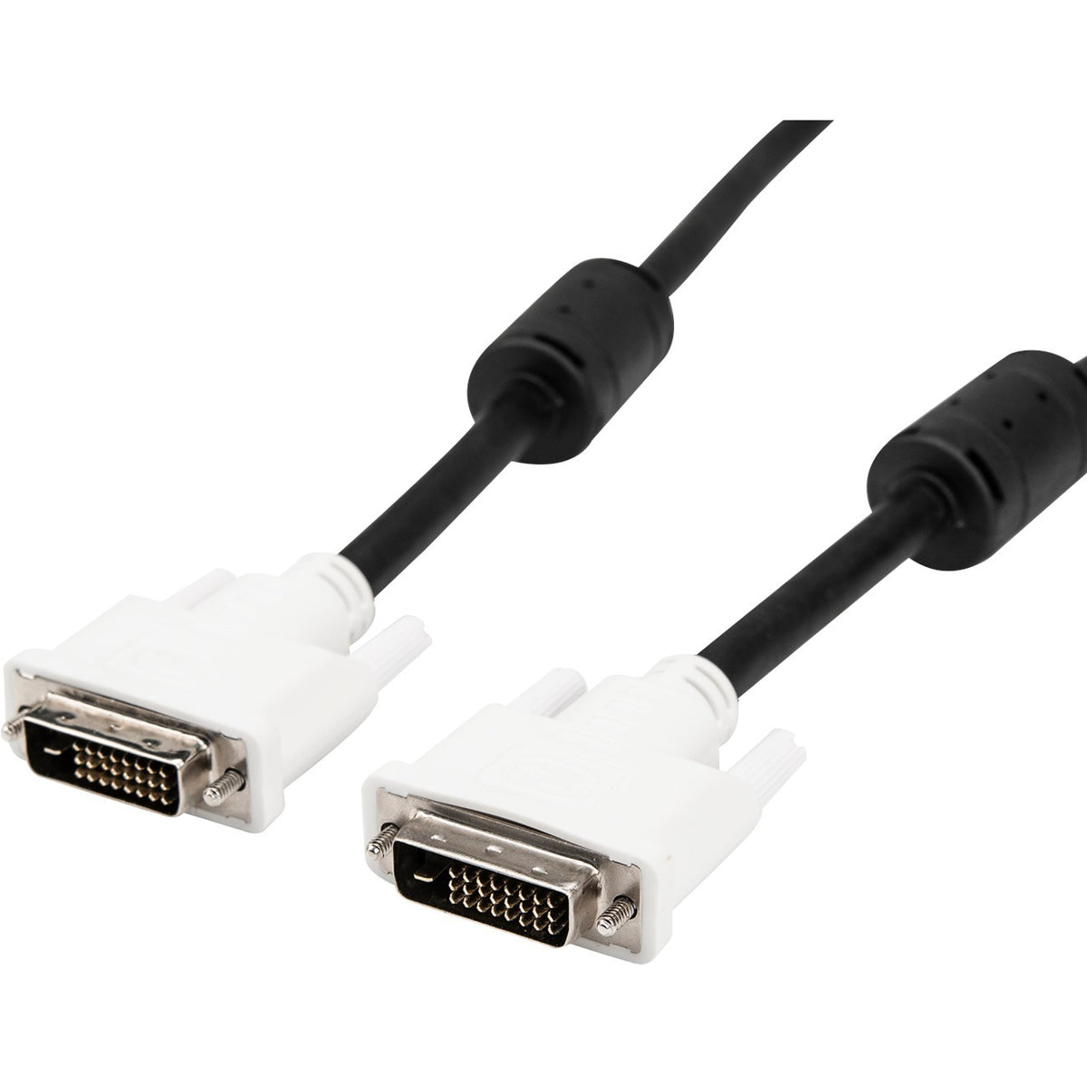 Rocstor Premium 6ft DVI-D Dual Link Cable - M/M - 6ft - Black - Video Monitor Cable - Y10C220-B1