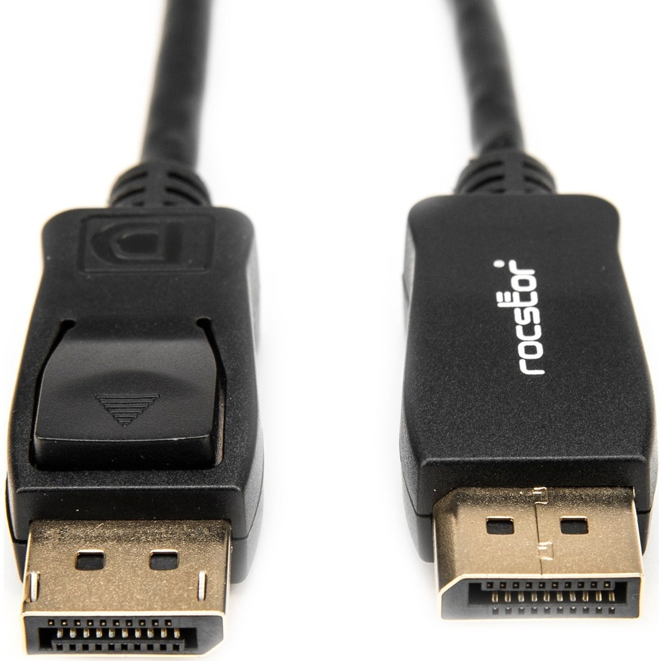 Rocstor Premium 12ft / 4m DisplayPort 1.2 Cable M/M - DisplayPort 4k - DisplayPort Male Digital Audio/Video - 12ft - Black- DP TO DP Cable 4Kx2K - Y10C237-B1