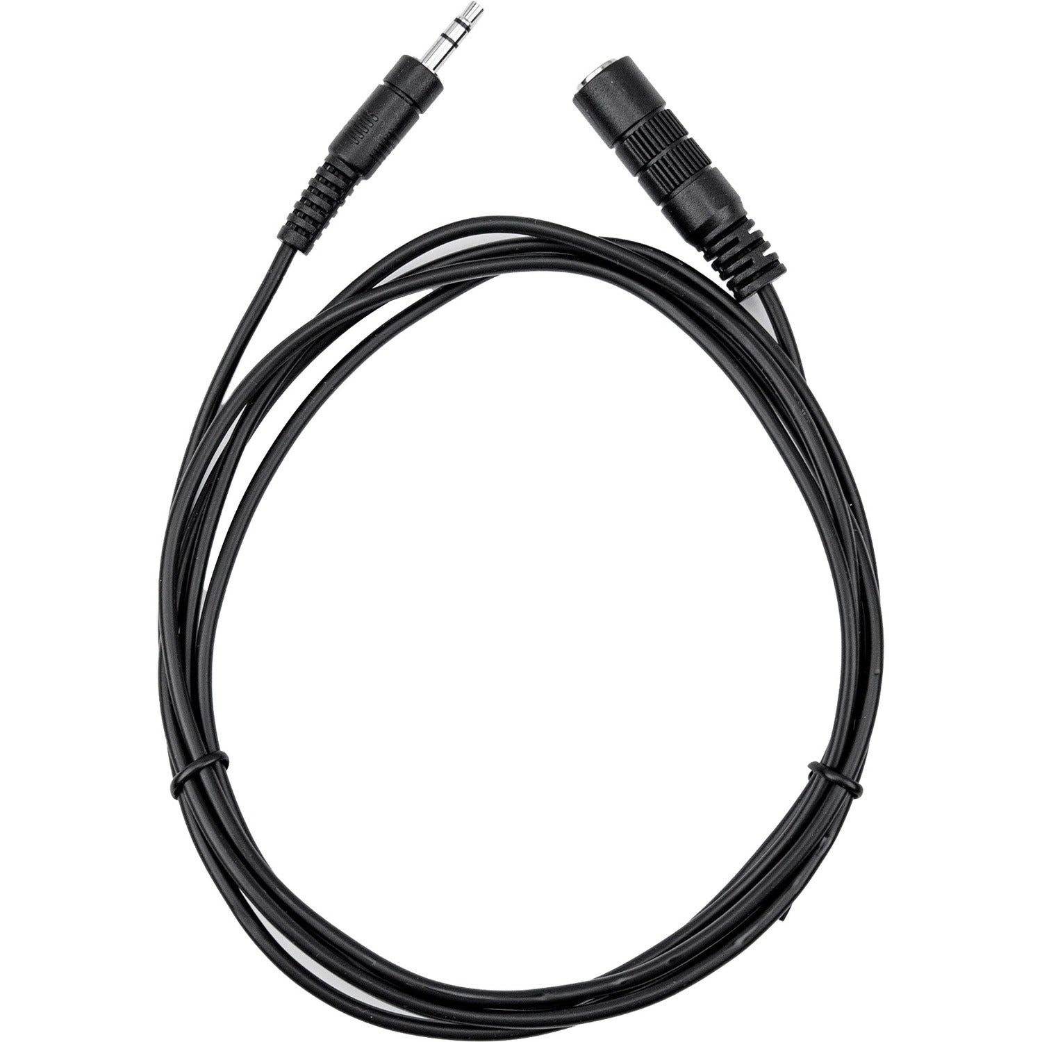 Rocstor Premium Audio cable - mini-phone stereo 3.5 mm (female) - mini-phone stereo 3.5 mm (male) - 6ft / 1.8m - Mini-phone Male - Mini-phone Female Audio - 6ft / 1.8m Phone 3.5mm M/F - Y10A223-B1