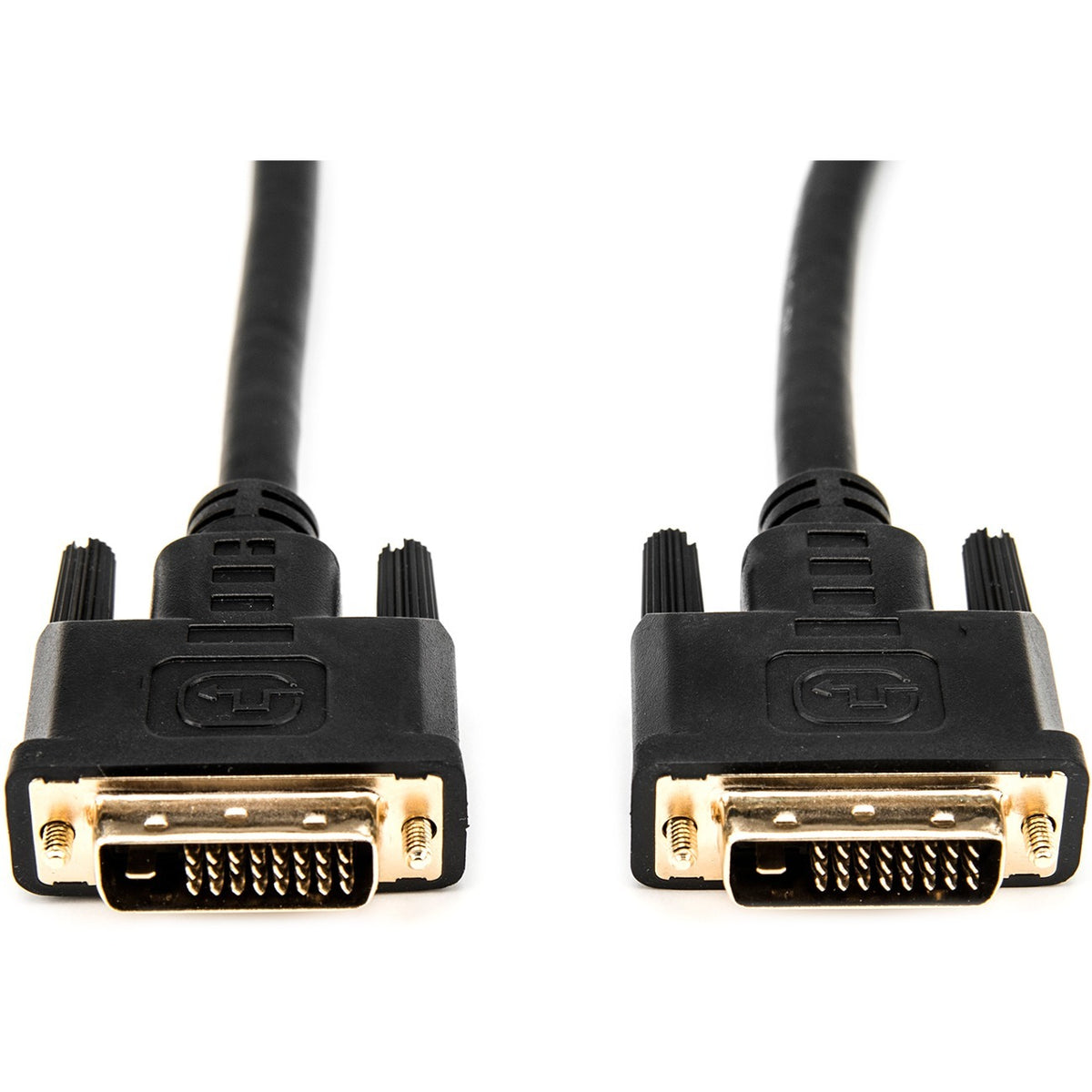 Rocstor Premium DVI-D Dual Link Display Cable (m/m) Black - DVI for Video Device, Monitor, Projector, TV - 1.24 GB/s - 10 ft - 1 Pack - 1 x DVI (Dual-Link) Male Digital Video - 1 x DVI (Dual-Link) Male Digital Video - Nickel Plated Connector - Black - Y10C245-B1