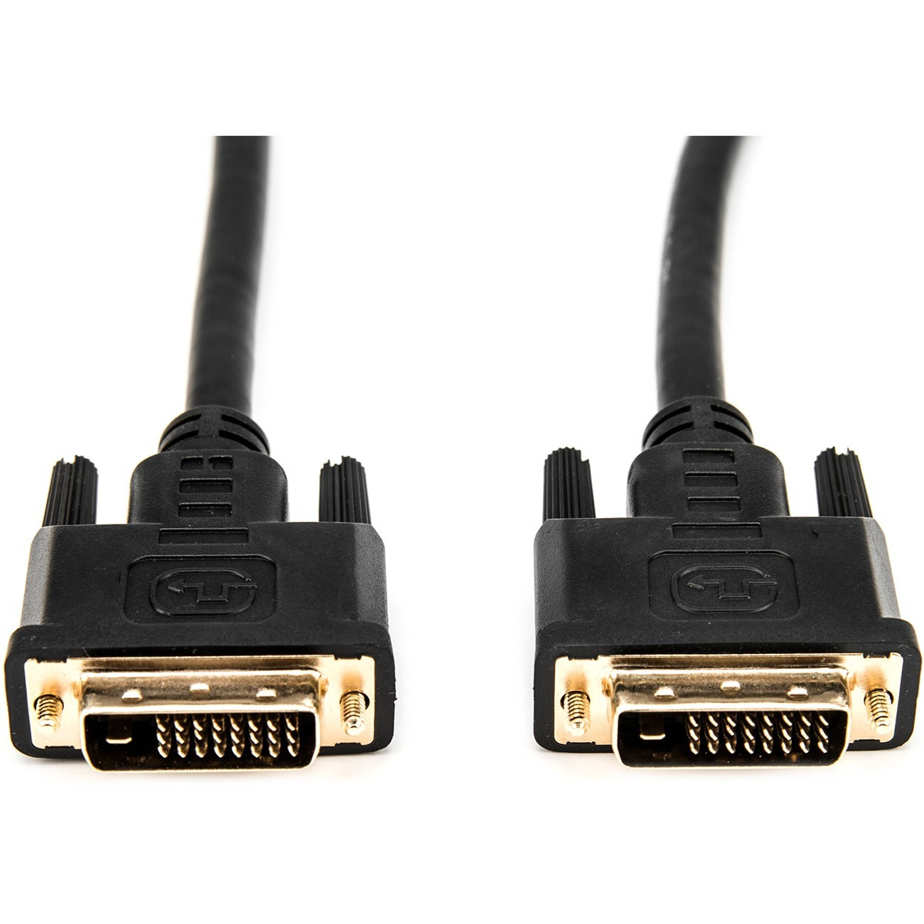 Rocstor Premium DVI-D Dual Link Display Cable (m/m) Black - DVI for Video Device, Monitor, Projector, TV - 1.24 GB/s - 10 ft - 1 Pack - 1 x DVI (Dual-Link) Male Digital Video - 1 x DVI (Dual-Link) Male Digital Video - Nickel Plated Connector - Black - Y10C245-B1