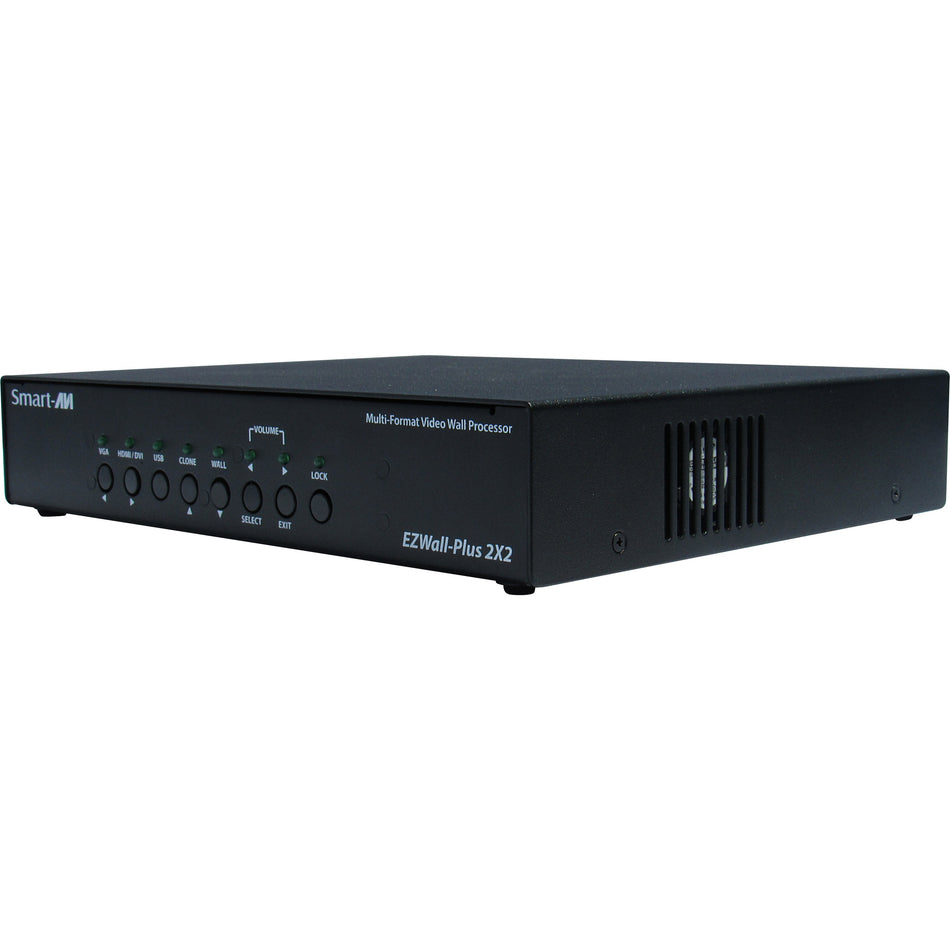 SmartAVI EZWALL-PLUS 2X2 Multi-Format Video Wall Controller - EZWALL-PLUS 2X2