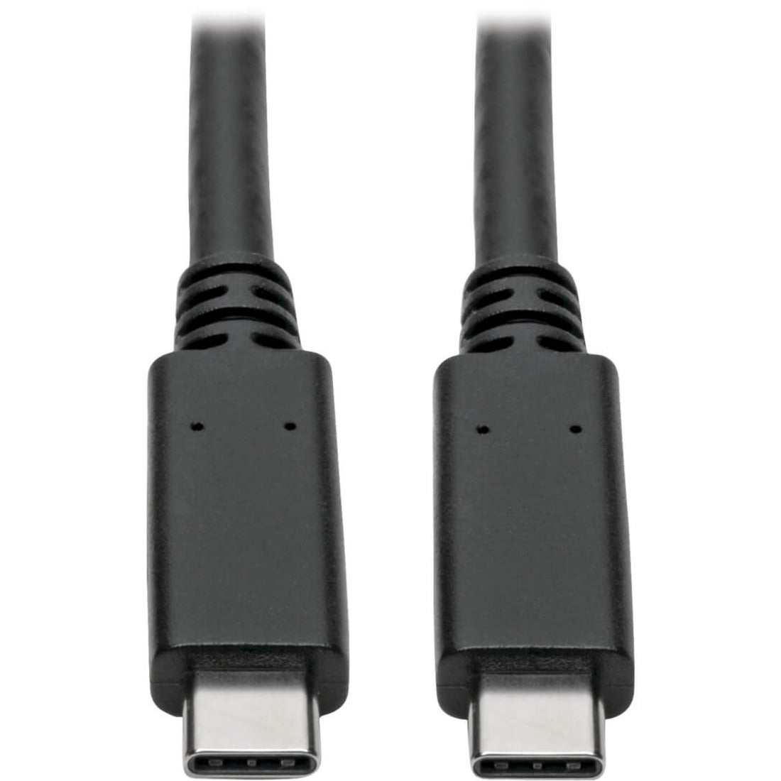 Tripp Lite by Eaton USB-C Cable (M/M) - USB 3.2 Gen 2 (10 Gbps) 5A (100W) Rating USB-IF Certified Thunderbolt 3 Compatible 3 ft. (0.91 m) - U420-C03-G2-5A