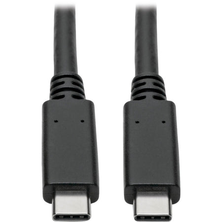 Tripp Lite by Eaton USB-C Cable (M/M) - USB 3.2 Gen 2 (10 Gbps) 5A (100W) Rating USB-IF Certified Thunderbolt 3 Compatible 3 ft. (0.91 m) - U420-C03-G2-5A