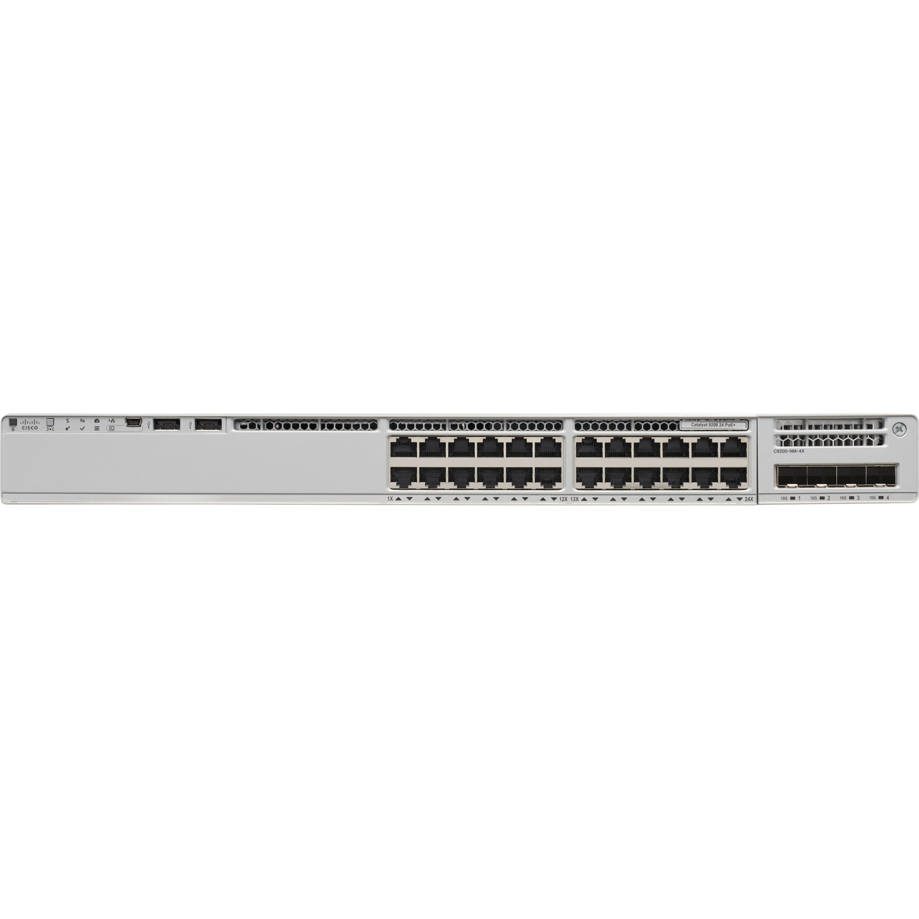 Cisco Catalyst 9200 24-port PoE+ Switch. Network Essentials - C9200-24P-E