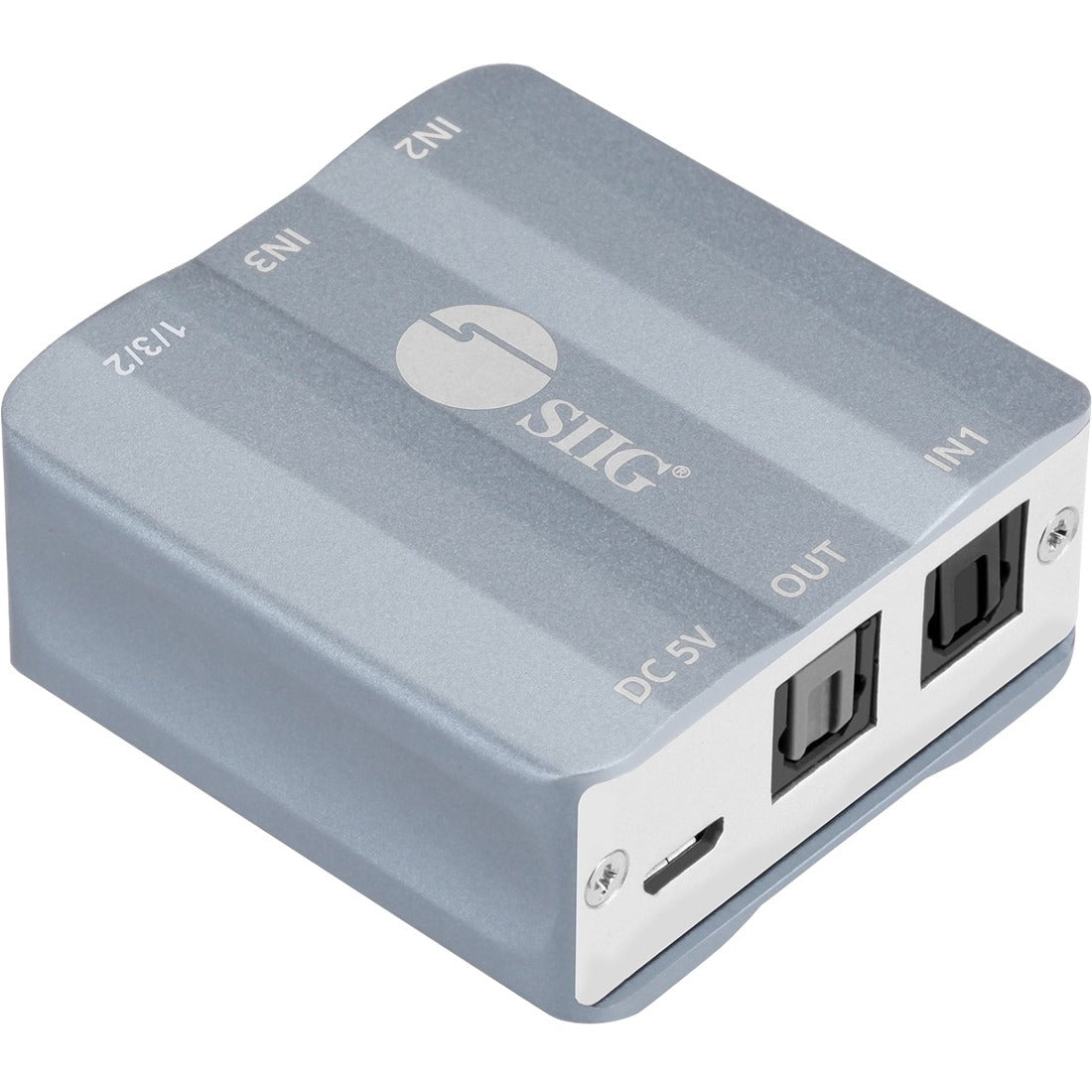 SIIG 3x1 S/PDIF Toslink Switch CE-AU0111-S1 - CE-AU0111-S1