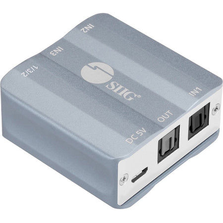 SIIG 3x1 S/PDIF Toslink Switch CE-AU0111-S1 - CE-AU0111-S1