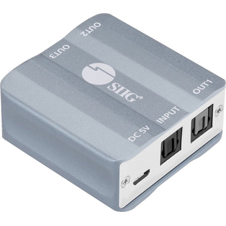 SIIG 1x3 S/PDIF Toslink Splitter - CE-AU0211-S1