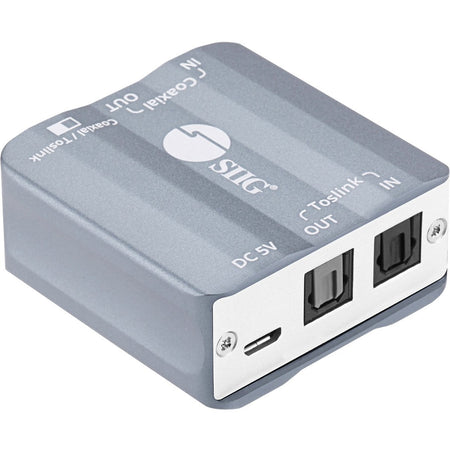 SIIG Toslink/Coaxial Bi-directional Audio Converter - CE-AU0311-S1