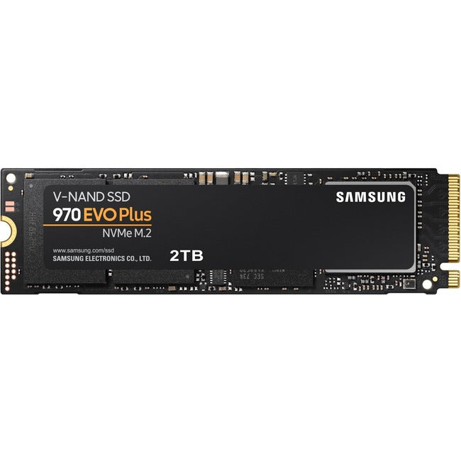 Samsung 970 EVO Plus 2 TB Solid State Drive - M.2 2280 Internal - PCI Express (PCI Express 3.0 x4) - MZ-V7S2T0B/AM